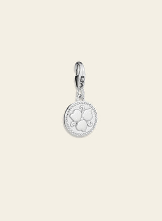 Penny charm, hopeaa